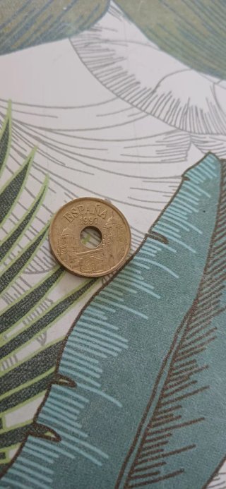 Moneda 25 Pesetas 1497-1997 Melilla