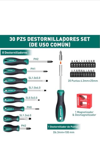 Set de Destornilladores HYCHIKA