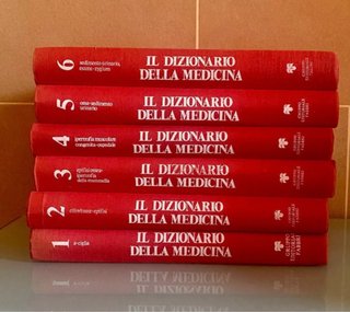 Enciclopedia vintage Dizionario della Medicina