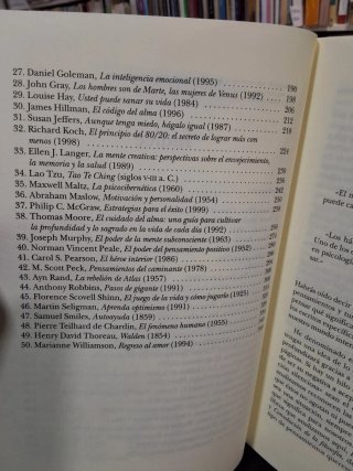 50 CLÁSICOS DE LA AUTOAYUDA 50 libros que trans...