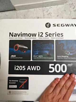 Cortacésped Navimow i205 AWD