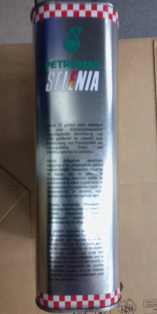 Lata Metálica Petronas Selenia Abarth