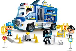 Pinypon Action furgón policial juguete acción