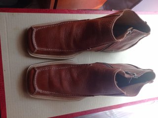 Botines ROVERE Marrones Piel Cremallera
