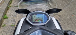 Motorino Elettrico HURBA Maxi Scooter Blu/Argento