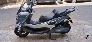 Motorino Elettrico HURBA Maxi Scooter Blu/Argento