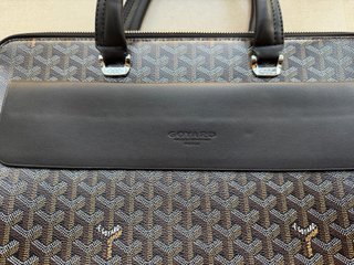 Maletín Goyard Negro Marrón Trabajo