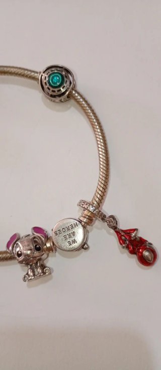 Pulsera Plata 925 Pandora We Are Heroes