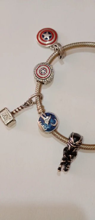 Pulsera Plata 925 Pandora We Are Heroes