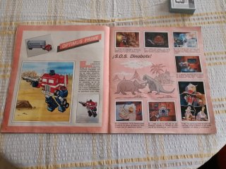 Álbum Panini Transformers Completo