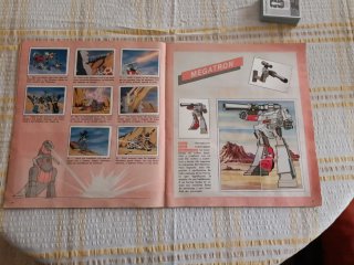 Álbum Panini Transformers Completo