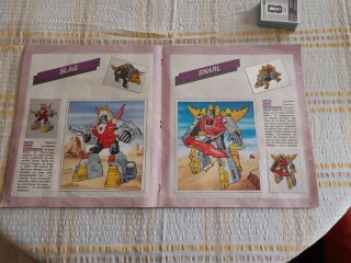 Álbum Panini Transformers Completo