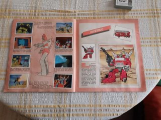 Álbum Panini Transformers Completo