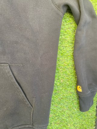 Sudadera Carhartt Negra con Cremallera