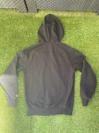 Sudadera Carhartt Negra con Cremallera
