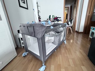 Cuna de viaje plegable Kinderkraft