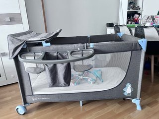 Cuna de viaje plegable Kinderkraft