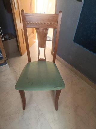 Mesa comedor madera y 6 sillas
