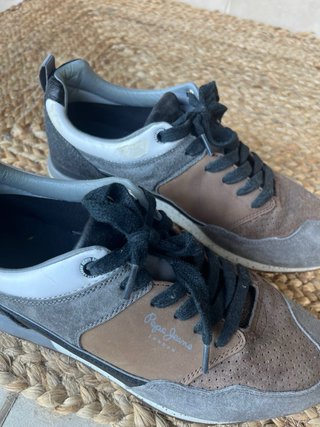 Zapatillas Pepe Jeans Marrón/Gris Talla 42