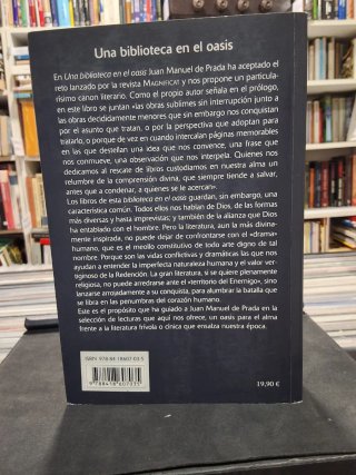 Una biblioteca en el oasis literatura para la fe