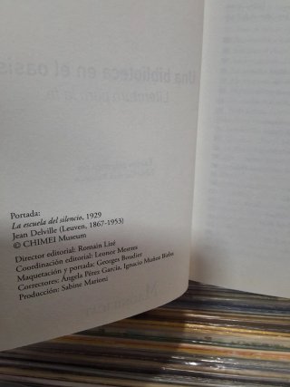 Una biblioteca en el oasis literatura para la fe