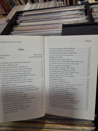 Una biblioteca en el oasis literatura para la fe