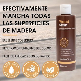 Tinte para madera Furniture Clinic roble oscuro