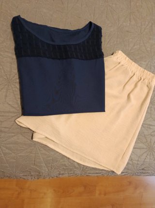 Conjunto Mujer Pantalón Corto Talla XL