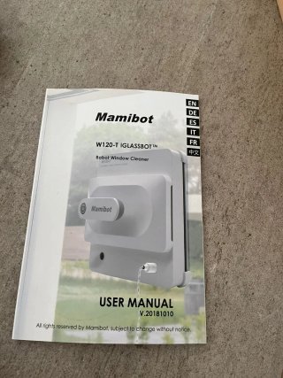 Robot limpiador de cristales MamiBot