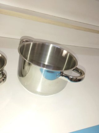 2 Casseruole Acciaio Inox