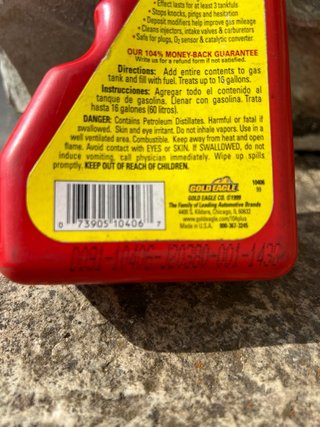 Octane Boost 104 - Acelerador de combustible
