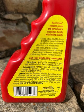 Octane Boost 104 - Acelerador de combustible