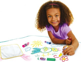 Crayola alfombra impermeable para pintar niños