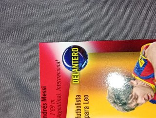 2 cromos Messi LIGA 2012 ideal para psa