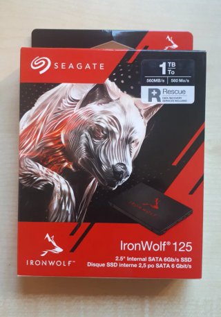 SSD 2,5" 1TB Seagate Ironwolf 125 NUEVO