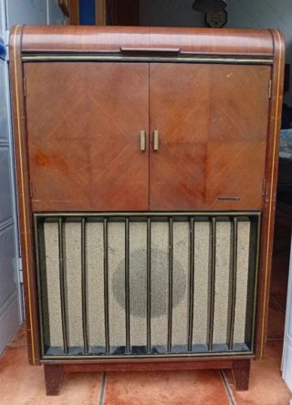 Mueble Radio Tocadiscos Telefunken Vintage