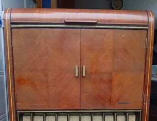 Mueble Radio Tocadiscos Telefunken Vintage