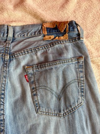 Levi's Jeans Desgastados Azul Claro