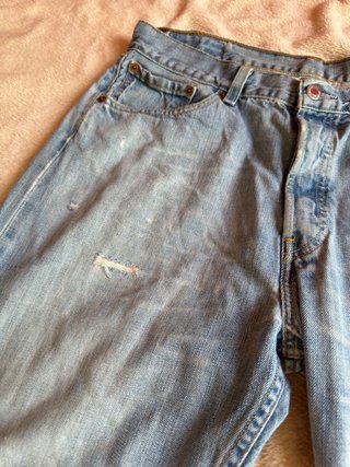 Levi's Jeans Desgastados Azul Claro