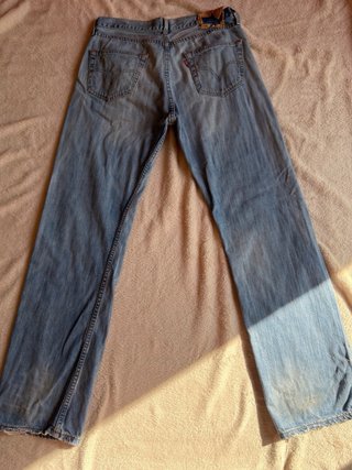 Levi's Jeans Desgastados Azul Claro