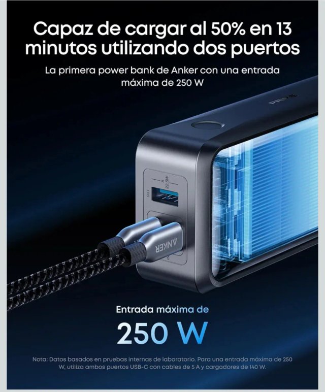 Power Bank ANKER PRIME  (26K/300W).
