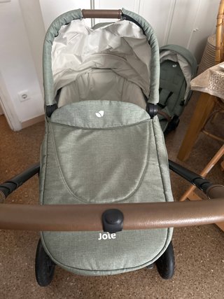Cuco y Silla de Paseo Joie Verde Bebé versatrax
