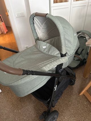 Cuco y Silla de Paseo Joie Verde Bebé versatrax