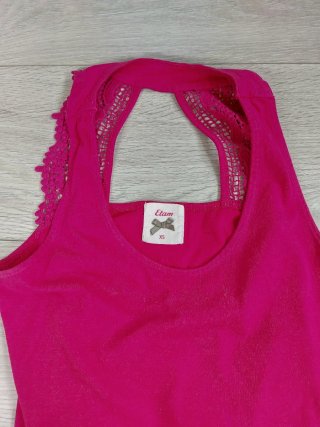 Etam Talla XS - Camiseta Algodón Fucsia