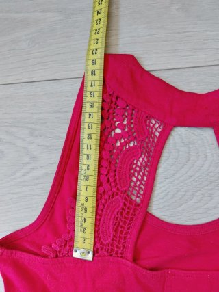 Etam Talla XS - Camiseta Algodón Fucsia