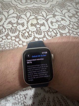 Apple Watch SE 2da Gen Azul Marino/Plata