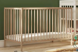 Cuna de madera estilo singlar