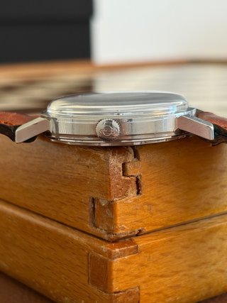Orologio vintage Enicar Star Jewels black dial