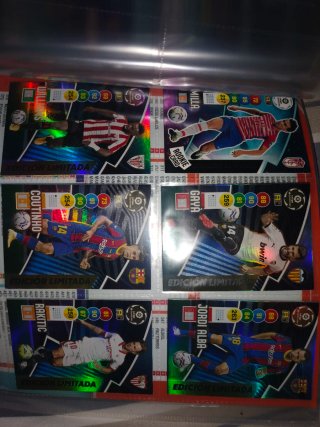 2 Álbumes Fútbol+Cartas Extra de otro album