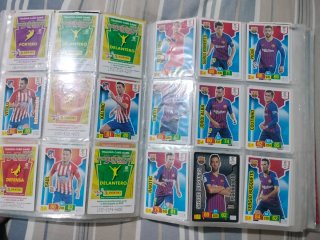 2 Álbumes Fútbol+Cartas Extra de otro album